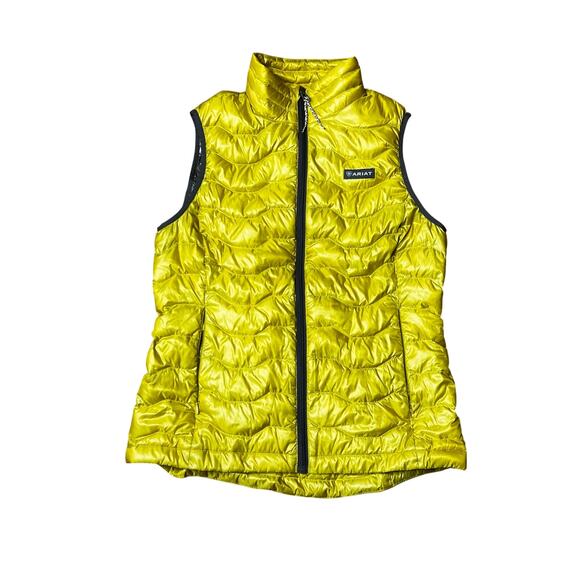Ariat Jackets & Blazers - Ariat Women’s Ideal 3.0 Down Vest Yellow Small